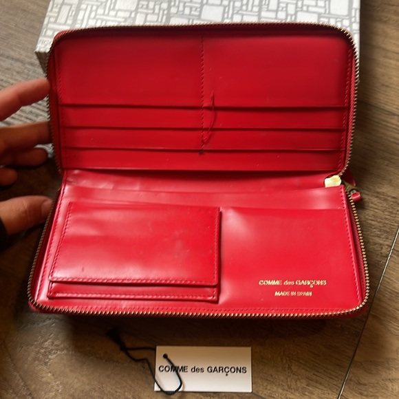Comme Des Garçons Wallet ‘Raised Spike' continental wallet - Picture 3 of 4
